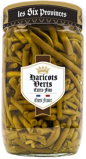 Bocal haricots verts extra fins