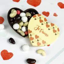 coeur 3d chocolat st valentin