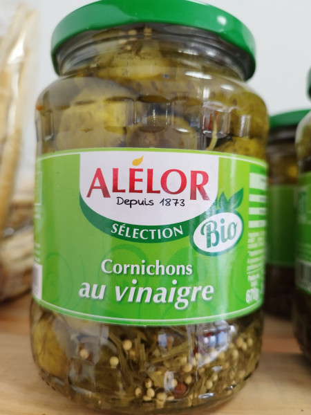 Cornichons au Vinaigre BIO 72CL - 360G