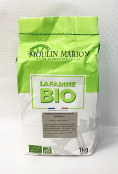 farine de Blé T55 Bio 1kg du moulin marion
