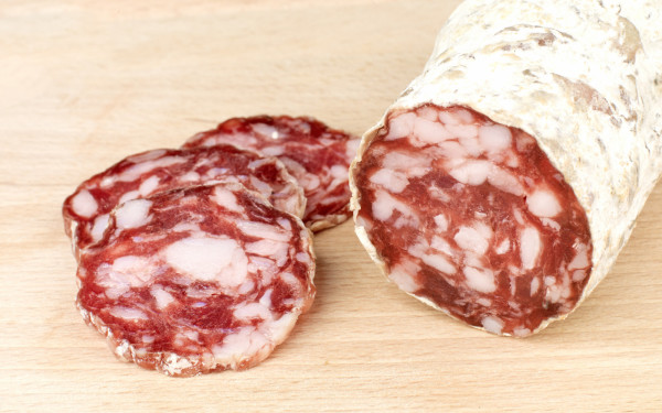 Rosette pur porc en tranche